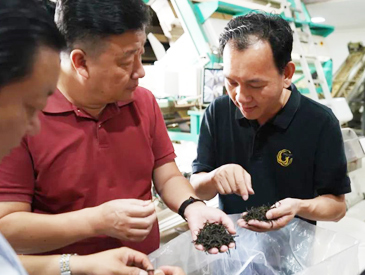 潮州市副市长胡鹏同志带队到南馥茶业开展农业行业安全生产检查